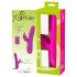SMILE Lapin: Vibromasseur rose avec rotation et mouvements stimulants
