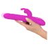 SMILE Lapin: Vibromasseur rose avec rotation et mouvements stimulants