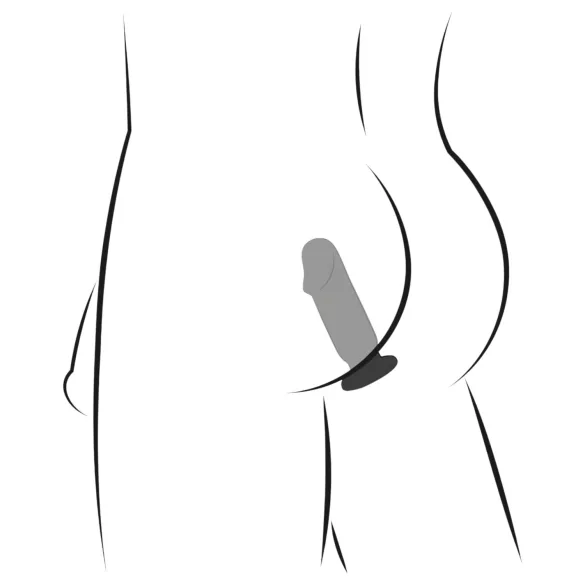Kit d’entraînement anal Anos - set de plugs anaux (3 pièces, noir)