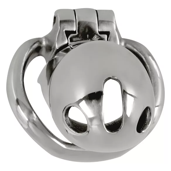 Fetish - cage de chasteté pénis en métal - argent