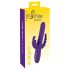 SMILE Triple - vibromasseur rechargeable à triple bras rotatif (violet)