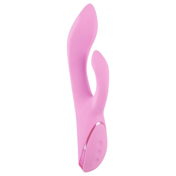 SMILE Nodding - Vibromasseur avec bras clitoridien, rechargeable, rose