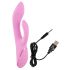 SMILE Nodding - Vibromasseur avec bras clitoridien, rechargeable, rose