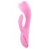 SMILE Nodding - Vibromasseur avec bras clitoridien, rechargeable, rose