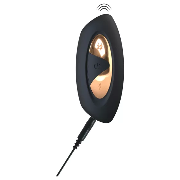 XOUXOU - œuf vibrant télécommandé - stimulation électrique - noir