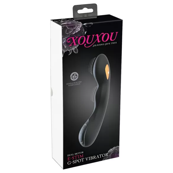 XOUXOU - vibromasseur point G rechargeable étanche - silicone noir