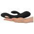 XOUXOU - vibromasseur électro à batterie avec bras clitoridien (noir)