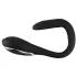 Plug pénien dilatateur - dilatateur vibrant rechargeable (1 cm, noir)