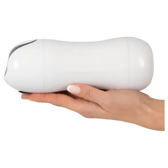STROKER - masturbateur homme rechargeable avec succion et vibration - blanc