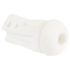 STROKER - masturbateur vibrant-suceur rechargeable (blanc)