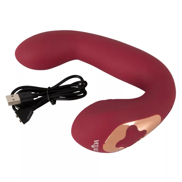 Javida Thumping - Vibromasseur G-spot et clito pulsant (rouge)