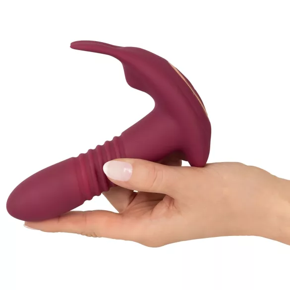 Javida RC - vibromasseur clitoridien télécommandé 3 modes - rouge