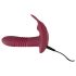 Javida RC - Vibromasseur clitoridien radio 3 fonctions (rouge)
