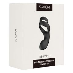 Svakom Benedict - Anneau vibrant de stimulation noir