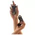 Svakom Benedict - anneau pénis vibrant stimulateur périnée - silicone noir