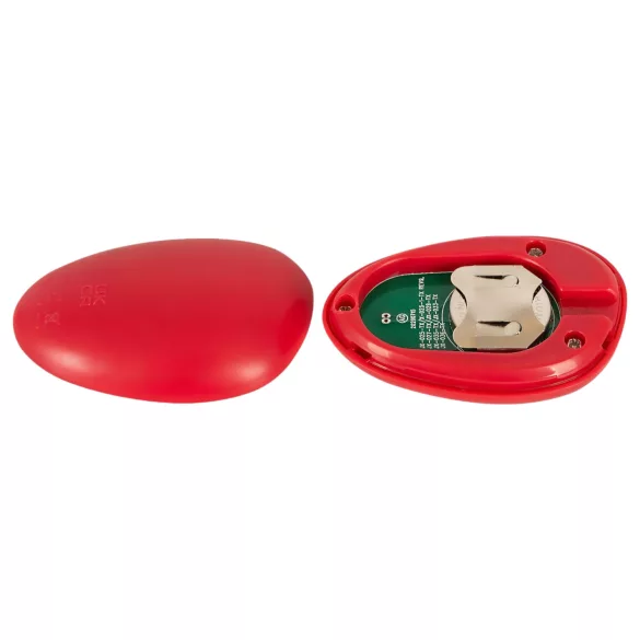 You2Toys - gode ceinture vibrant sans harnais - télécommande - silicone rouge