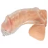 You2Toys Piss Play Sleeve - gaine pénienne avec tube d’évacuation (transparent)
