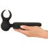 Couples Choice - vibromasseur chauffant rechargeable (noir)