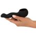 Couples Choice - vibromasseur chauffant rechargeable (noir)