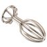 ANOS Metal (2,8cm) - plug anal cage acier argenté