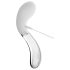 Vibrateur LED rechargeable Liaison Curve (transparent-blanc)