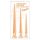 You2Toys - Set plug-dildo extra long (3 pièces) - naturel