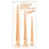 You2Toys - Set plug-dildo extra long (3 pièces) - naturel