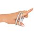 You2Toys - Anneau Triple en Silicone pour Pénis et Testicules (Argent)