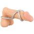 You2Toys - Anneau Triple en Silicone pour Pénis et Testicules (Argent)