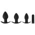 Coffret anal Black Velvet - 3 pièces (noir)