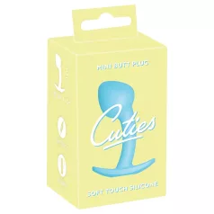Cuties Mini Butt Plug - plug anal en silicone (bleu, 2,6 cm)