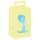 Cuties Mini Plug Anal - silicone bleu (2,6 cm)