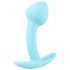 Cuties Mini Plug Anal - silicone bleu (2,6 cm)