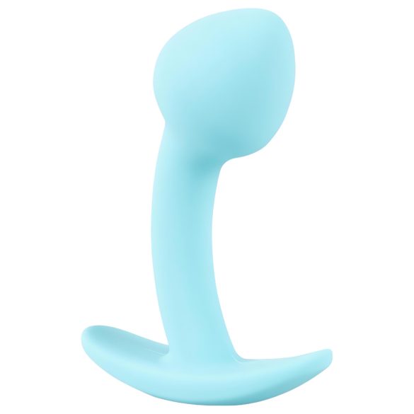 Cuties - mini plug anal - silicone - bleu 2,6 cm