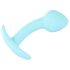 Cuties Mini Plug Anal - silicone bleu (2,6 cm)
