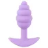 Plug anal mini Cuties - plug anal en silicone (violet, 2,8 cm)