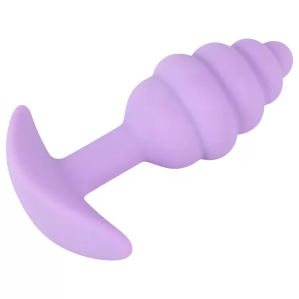 Plug anal mini Cuties - plug anal en silicone (violet, 2,8 cm)