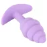 Plug anal mini Cuties - plug anal en silicone (violet, 2,8 cm)