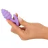 Plug anal mini Cuties - plug anal en silicone (violet, 2,8 cm)