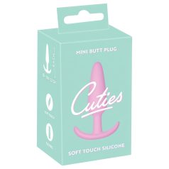 Cuties Mini Plug - silicone anal - rose (2,1cm)