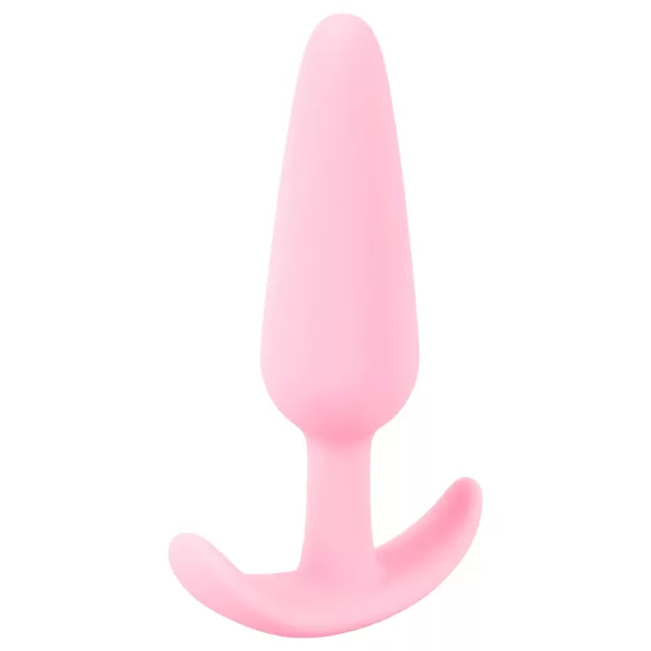 Plug anal mini Cuties - plug anal en silicone (rose, 2,1 cm)
