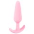 Cuties Mini Plug - silicone anal - rose (2,1cm)