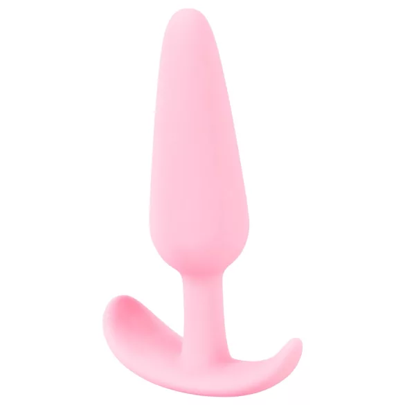 Plug anal mini Cuties - plug anal en silicone (rose, 2,1 cm)