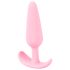 Cuties Mini Plug - silicone anal - rose (2,1cm)