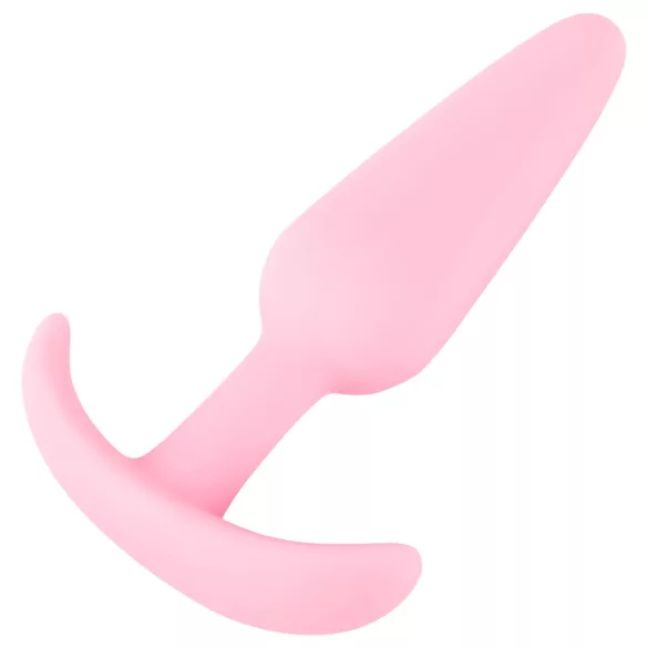 Plug anal mini Cuties - plug anal en silicone (rose, 2,1 cm)
