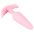 Cuties Mini Plug - silicone anal - rose (2,1cm)