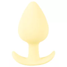   Plug anal Cuties Mini en silicone - butt plug (jaune, 3,1 cm)