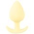 Cuties Mini Plug - silicone jaune (3,1cm)