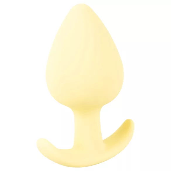 Plug anal Cuties Mini en silicone - butt plug (jaune, 3,1 cm)