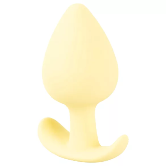 Plug anal Cuties Mini en silicone - butt plug (jaune, 3,1 cm)